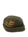 Bobo Choses Logo-embroidered Hat In Green