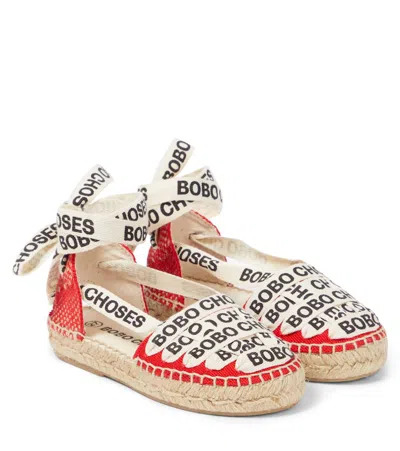 BOBO CHOSES LOGO草编鞋