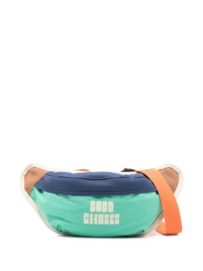 Bobo Choses Kids' Logo-print Belt Bag In Blue