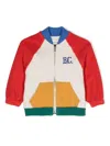 Bobo Choses Logo-print Bomber Jacket In Neutrals