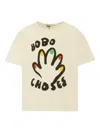 Bobo Choses Logo-print Cotton T-shirt In Neutral