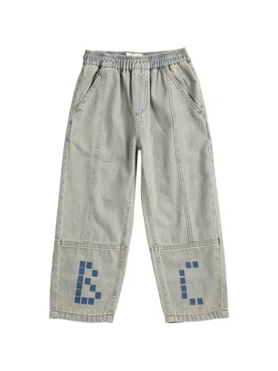 Bobo Choses Logo-print Jeans In Multi