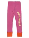 Bobo Choses Logo-print Leggings In Pink