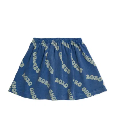Bobo Choses Kids' Logo-print Skirt In Blue