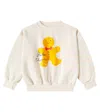 Bobo Choses Logo Printed Cotton Jersey Sweatshirt In White