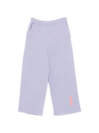 Bobo Choses Kids' Logo-print Track Pants In Purple