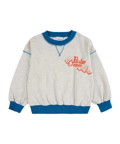 Bobo Choses Long Sleeve Sweatshirt In Multi