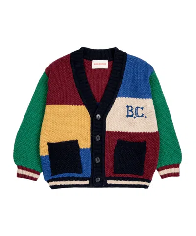 BOBO CHOSES COLOUR-BLOCK CARDIGAN