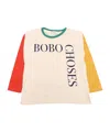 Bobo Choses Square Color Block T-shirt In Nude
