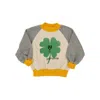 Bobo Choses 'lucky Clover' Crewneck Sweatshirt Kids In Multi