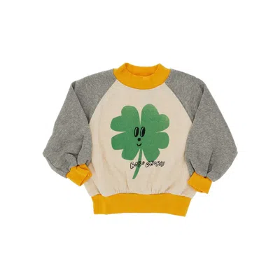 Bobo Choses 'lucky Clover' Crewneck Sweatshirt Kids In Multi