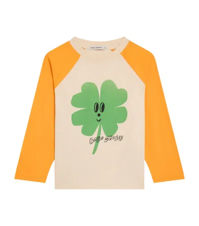Bobo Choses 'lucky Clover' Long-sleeved T-shirt Kids In Multi