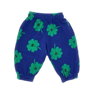 Bobo Choses 'lucky Clover' Sweatpants Kids In Blue