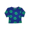 Bobo Choses 'lucky Clover' T-shirt Kids In Blue