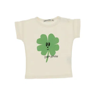 Bobo Choses 'lucky Clover' T-shirt Kids In Neutral