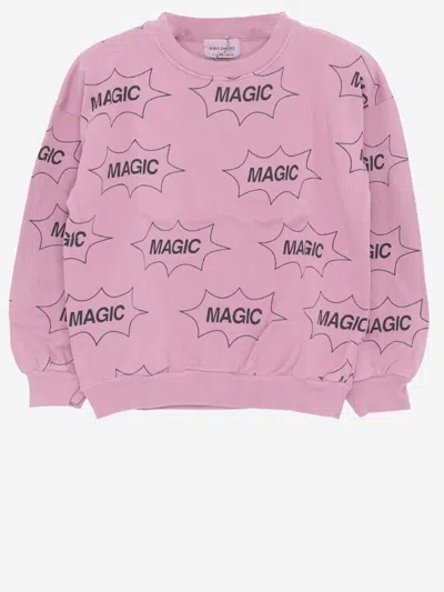 Bobo Choses Magic-print Organic Cotton Sweatshirt In Pink