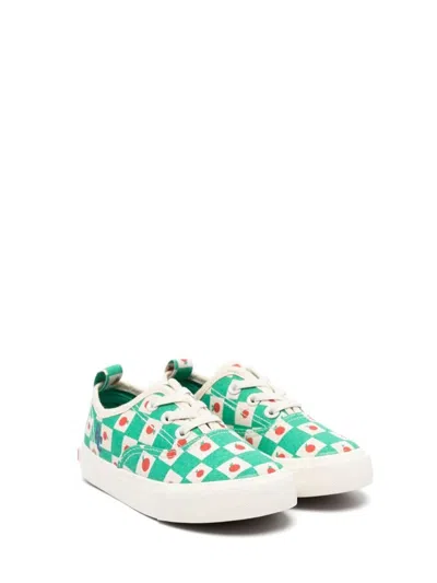 Bobo Choses Mini All-over Tomato Lace Trainers In White
