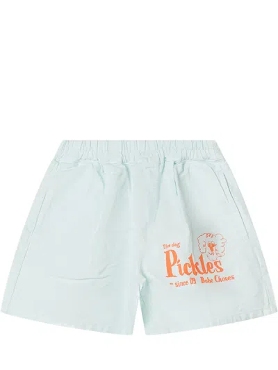 Bobo Choses Mini Bermuda Pickles The Dog Trousers In Blue