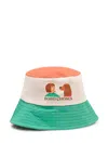 Bobo Choses Mini Bucket Hat With Creative Print In Multicolor