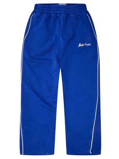 Bobo Choses Mini Jogging Trousers For Kids In Blu
