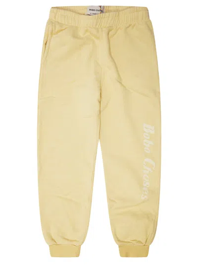 Bobo Choses Mini Jogging Trousers For Kids In Giallo