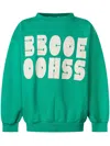 Bobo Choses Mini Logo Front Sweatshirt In Green