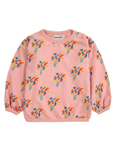 Bobo Choses Mini Sweatshirt For Babies In Pink