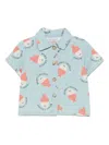 Bobo Choses Morning Egg Denim Shirt In Blue