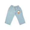Bobo Choses 'morning Egg' Light Denim Pants Kids In Blue