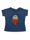 Bobo Choses Morning Egg T-shirt In Blue