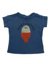 Bobo Choses Morning Egg T-shirt In Blue