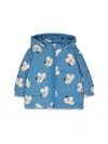 Bobo Choses Mouse All Over Hooded Anorak In Multicolour