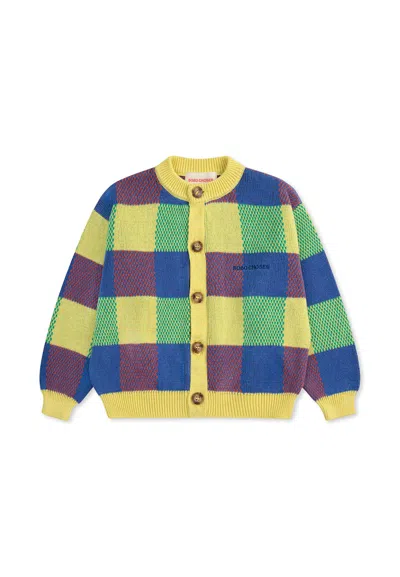Bobo Choses Multicolor Cardigan For Kids With Logo