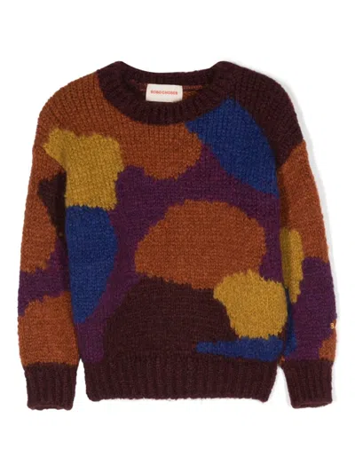 Bobo Choses Kids' Multicolor Intarsia Jumper