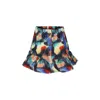 Bobo Choses Multicolor Skirt For Girl With Abstract Print In Multicolor