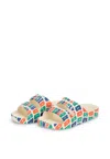 Bobo Choses Multicolor Slippers For Kids With Logo In Multicolor