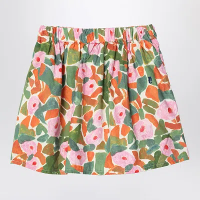 BOBO CHOSES MULTICOLORED FLORAL PATTERNED SKIRT