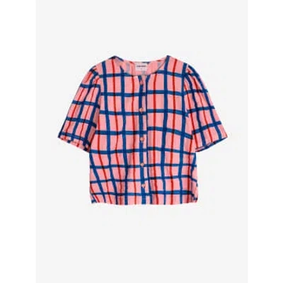 Bobo Choses Multicolored Picture Shirt In Pink