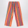 Bobo Choses Multicolored Striped Pants In Multicolor