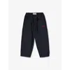 Bobo Choses Pinstriped Trousers In Blue