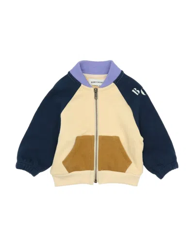 Bobo Choses Babies'  Newborn Boy Sweatshirt Beige Size 3 Organic Cotton