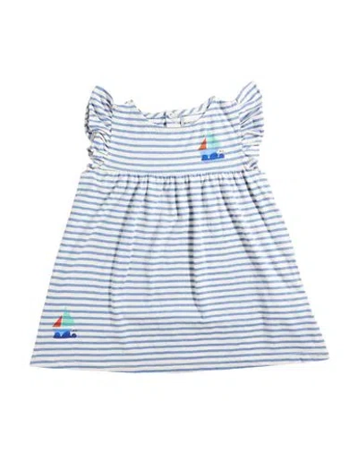 Bobo Choses Newborn Girl Baby Dress Blue Size 3 Organic Cotton, Cotton