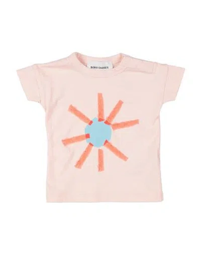 Bobo Choses Babies'  Newborn Girl T-shirt Light Pink Size 3 Organic Cotton