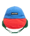 Bobo Choses Nylon Aviator Hat In Multi