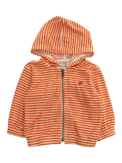 Bobo Choses Orange Hooded Sweatshirt