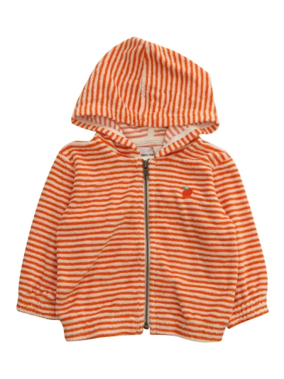 Bobo Choses Kids' Orange Hooded Sweatshirt
