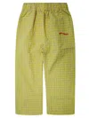 Bobo Choses Panta Coulotte Vichy In Yellow