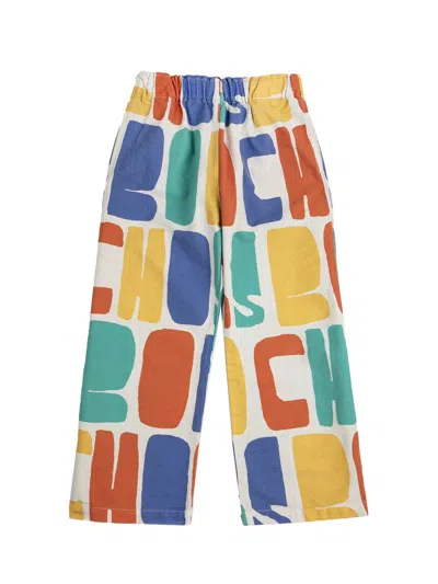 Bobo Choses All-over Woven Trousers For Boys In Multi
