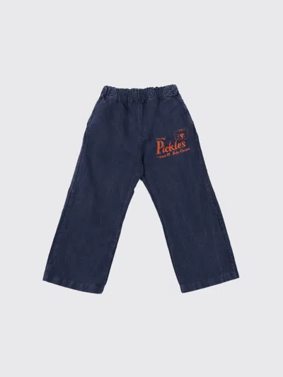 Bobo Choses Pants  Kids Color Blue