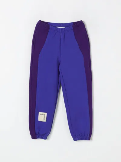Bobo Choses Pants  Kids Color Blue In Blau
